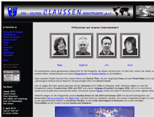 Tablet Screenshot of claussen-net.de